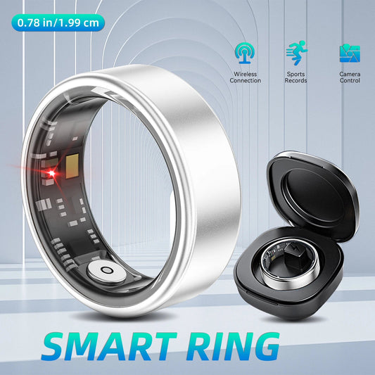 New Smart Ring Health Tracker Health Rings for Women & Men Long Lasting Batteries Sleep Waterproof Fitness Tracker Ring